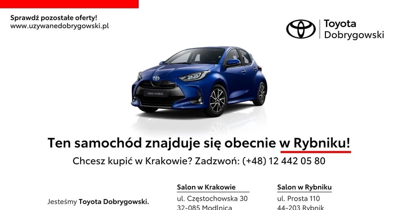 Toyota Proace City Verso cena 85850 przebieg: 86831, rok produkcji 2021 z Brzostek małe 596